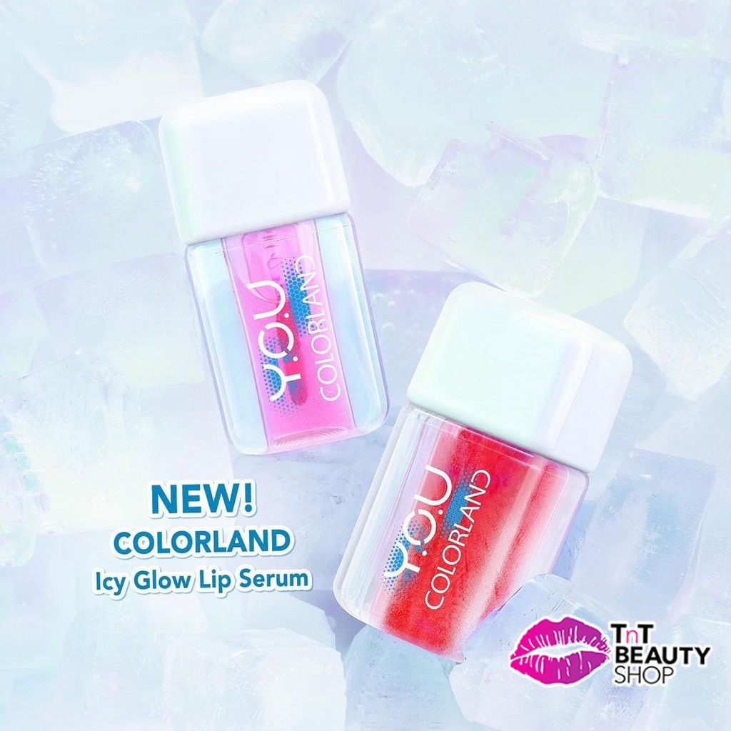 Jual Y.O.U Colorland Icy Glow Lip Serum Serum Bibir Vitamin E Lip