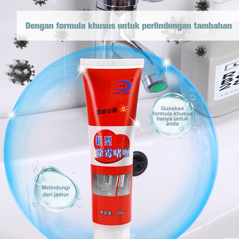 Holiven Gel Pencegah dan Pembasmi Jamur 180ml Keramik Elektronik Dinding Lantai