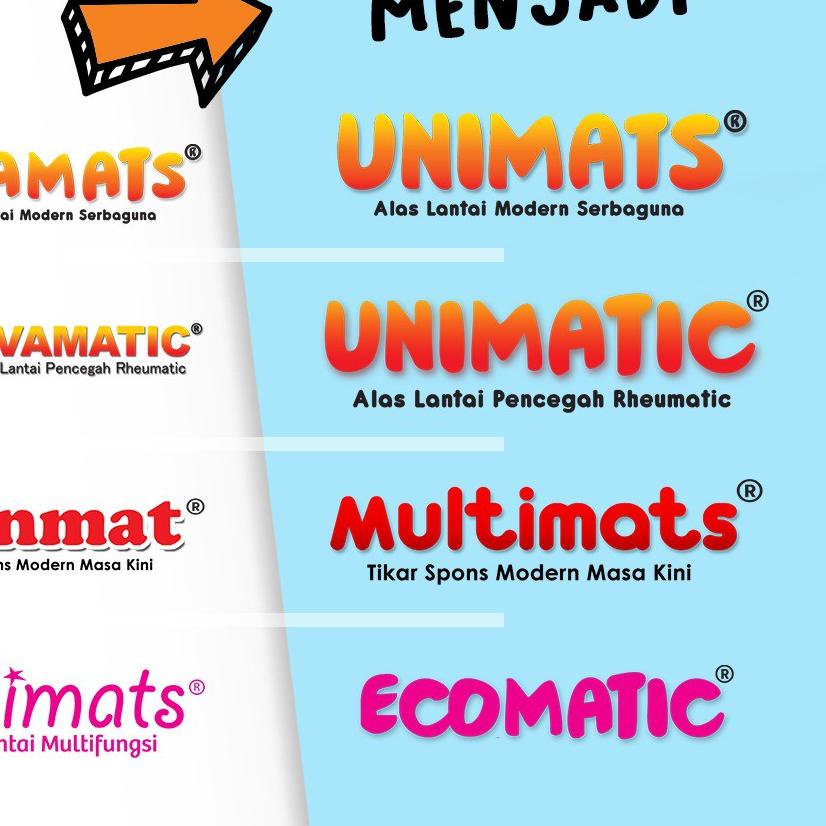 Diskon✔️JennToys - Evamat UNIMAT Matras / Puzzle Alas Lantai / Tatakan Pelindung - Evamats UNIMATS 6