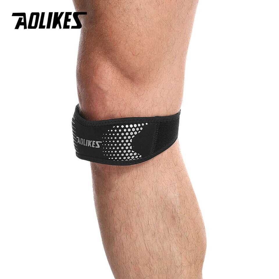 AOLIKES Pelindung Lutut Olahraga Knee Pad Support Brace Wrap - A-7921 ( Mughnii )