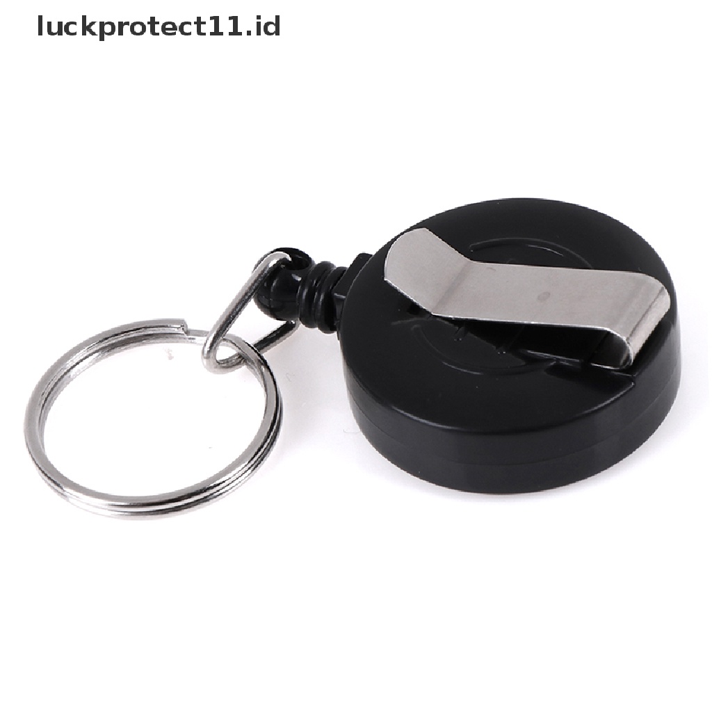 /Fashion Hot//// Heavy Duty Retractable Reel Badge ID Holder Belf Klip Kartu Nama Perawat.