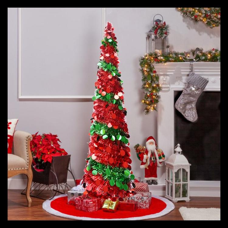 

NEW POHON NATAL SLINGER 1.5 M CHRISTMAS TREE MINIMALIS POHON LIPAT 5FT BARU