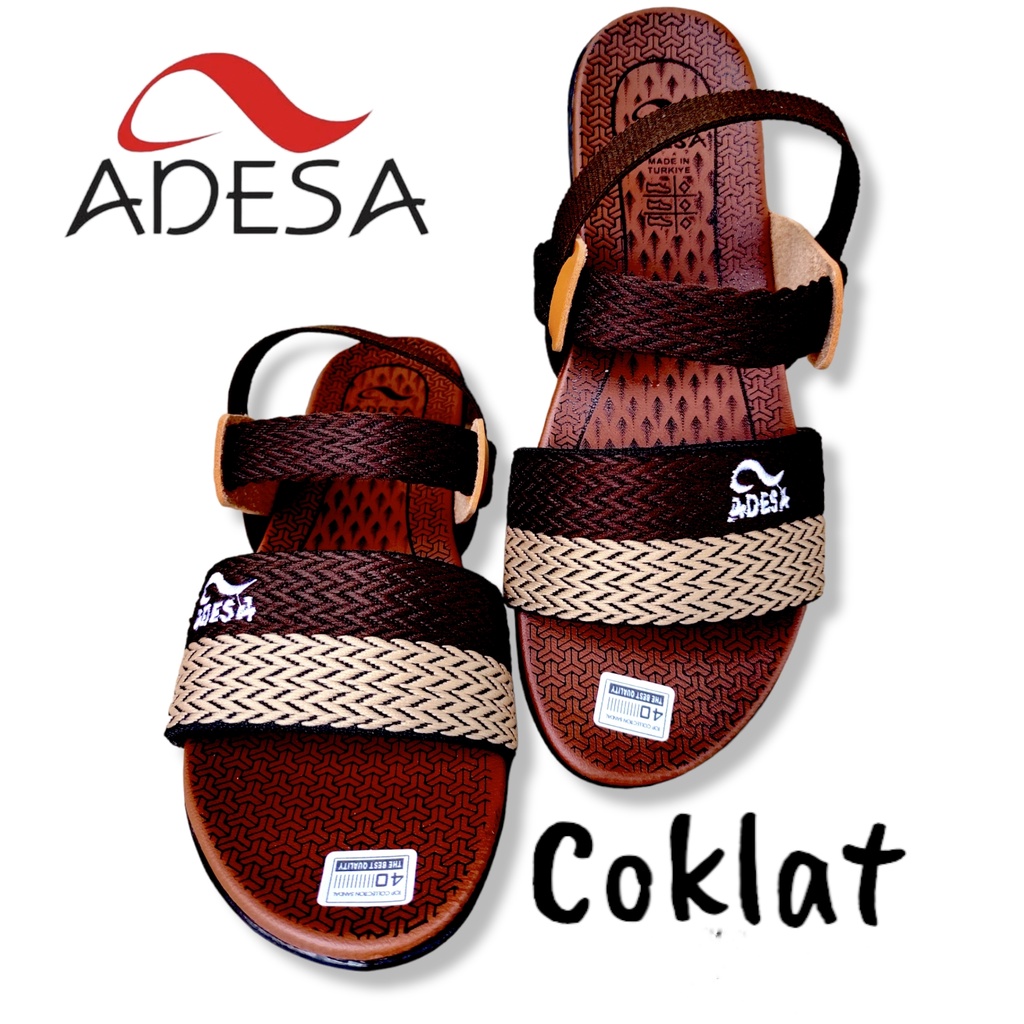 promo cuci gudang java zee sandal wanita adesa selempang rajut berbagai warna sandal turki terbaru, sandal distro sandal slide perempuan sandal murah sandal selop flat