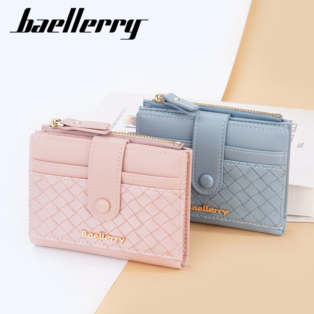 BAELLERRY NR092 Dompet Wanita Kecil Bahan Kulit PU Leather Premium WATCHKITE WKOS