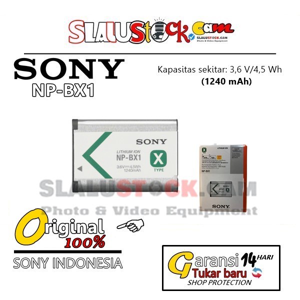 BATTERY SONY NP-BX1 FOR ZV-1 ORIGINAL