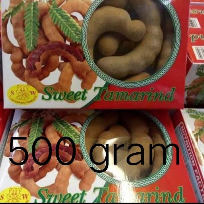 

⇴ asam bangkok asem Thailand 500gr | sweet Thamarind | asli ☄