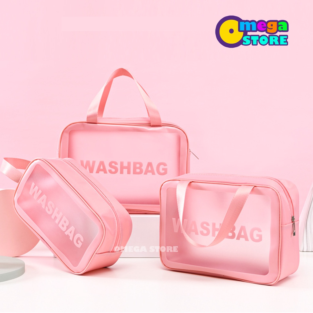 [O&amp;S] Tas Kosmetik Tas Peralatan Mandi Tahan Air Make Up Organizer Travel Washbag waterproof-OS222