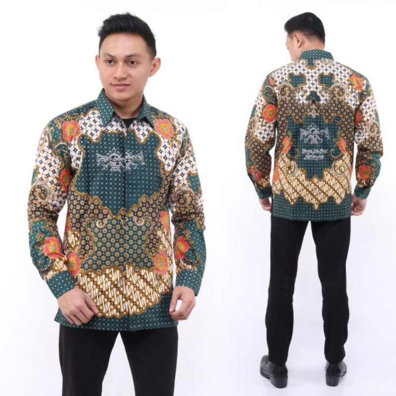 ADEBA - BATIK PRIA MOTIF NAHDATUL ULAMA INDONESIA