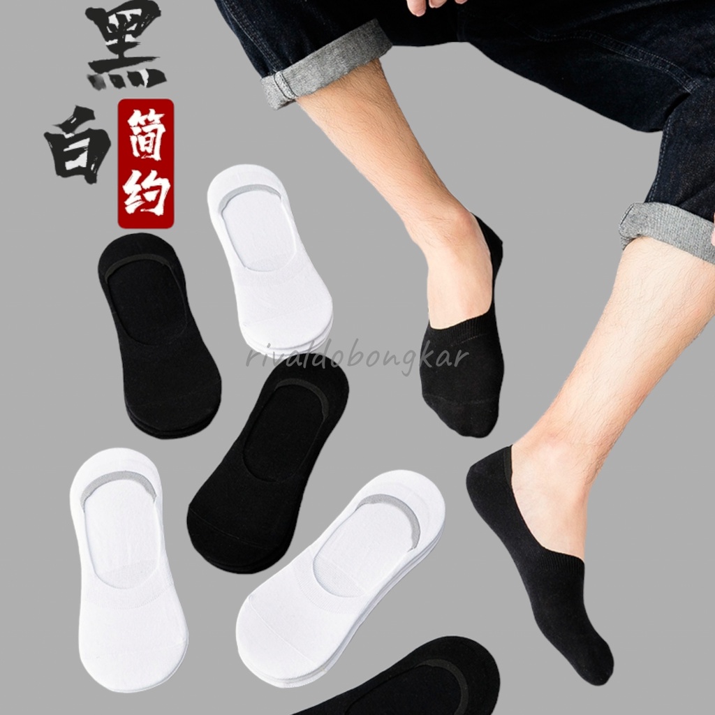 Hidden socks / kaos kaki invisible / kaos kaki pendek pria wanita dewasa kaos kaki balet