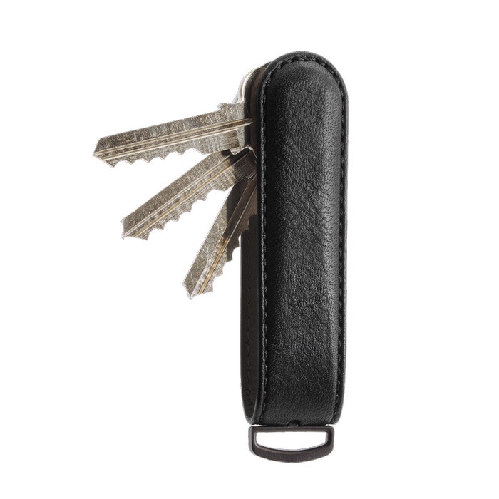 

JIBBON KEY ORGANISER LEATHER ALL BLACK
