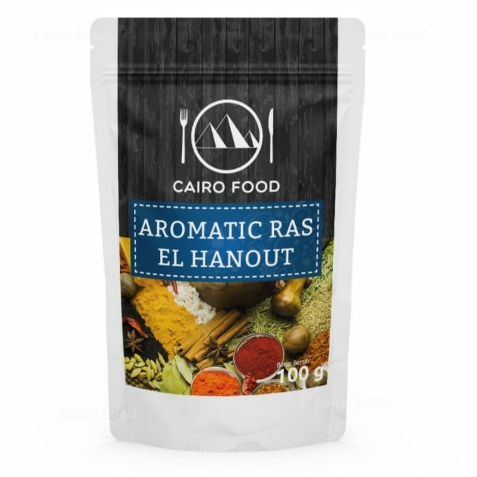 

⭐BISA COD⭐ BUMBU INSTAN AROMATIC RAS EL HANOUT ISI 100 GRAM BRAND CAIRO FOOD