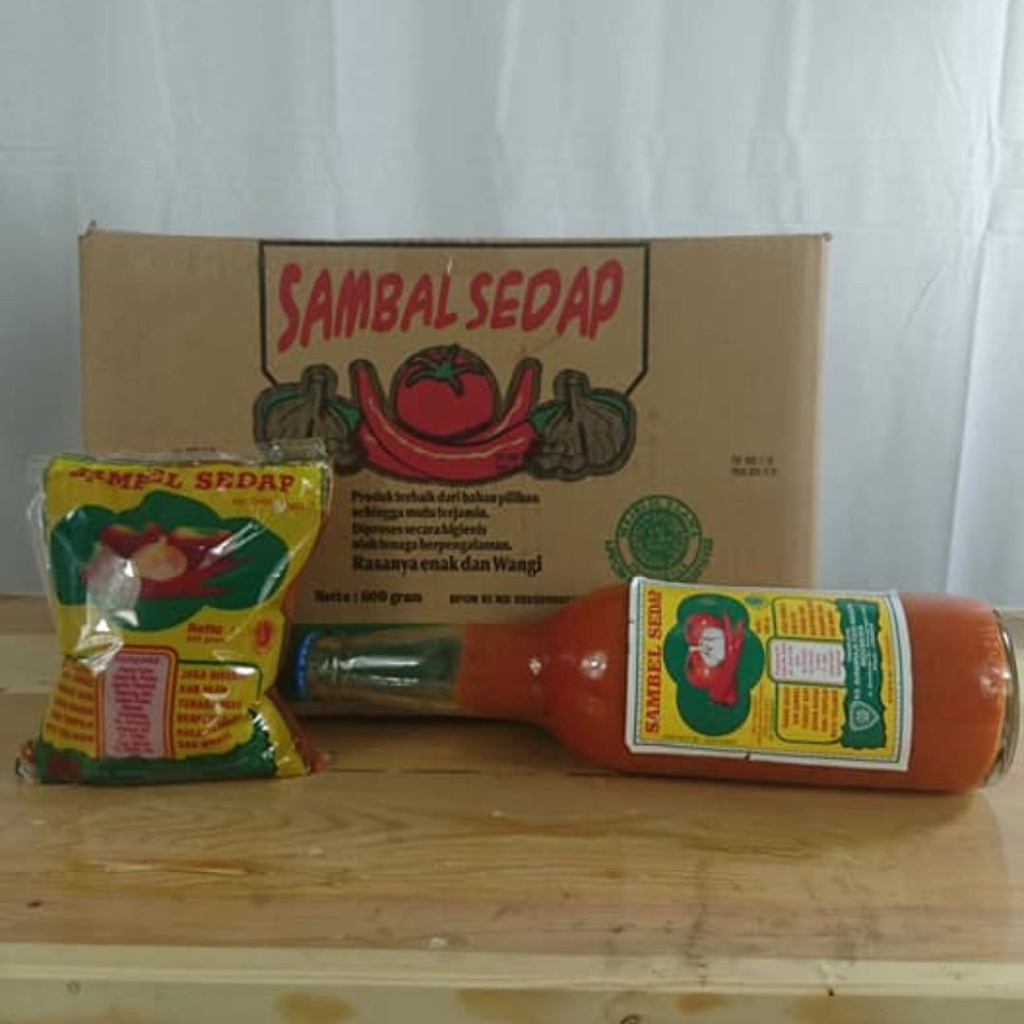 1 Dus Saus Sambal Sedap Surabraja 600ml