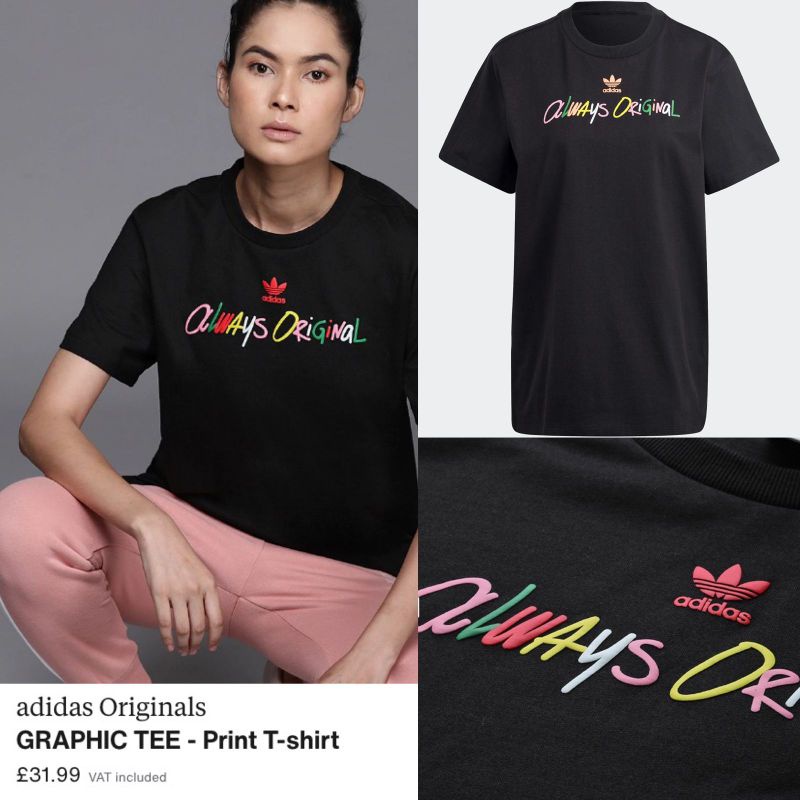 Adds graphic tee print logo