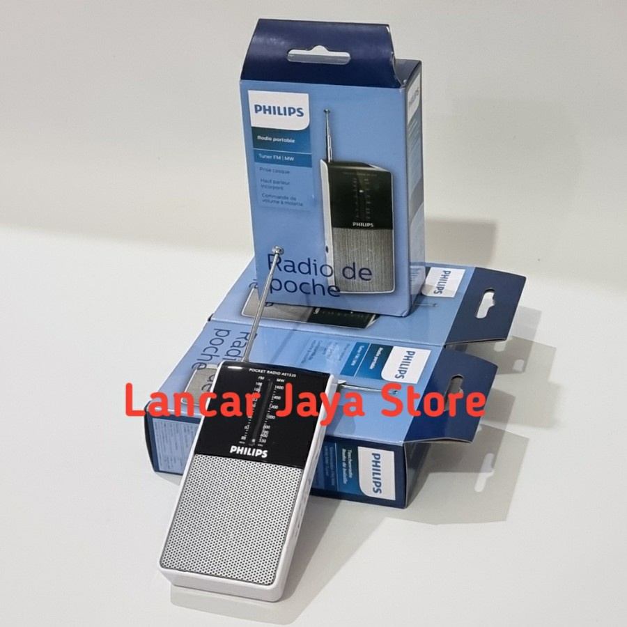 Radio Saku Portable AM-FM Sony ICF-P26 - Hitam Radio Portable ICF-P26