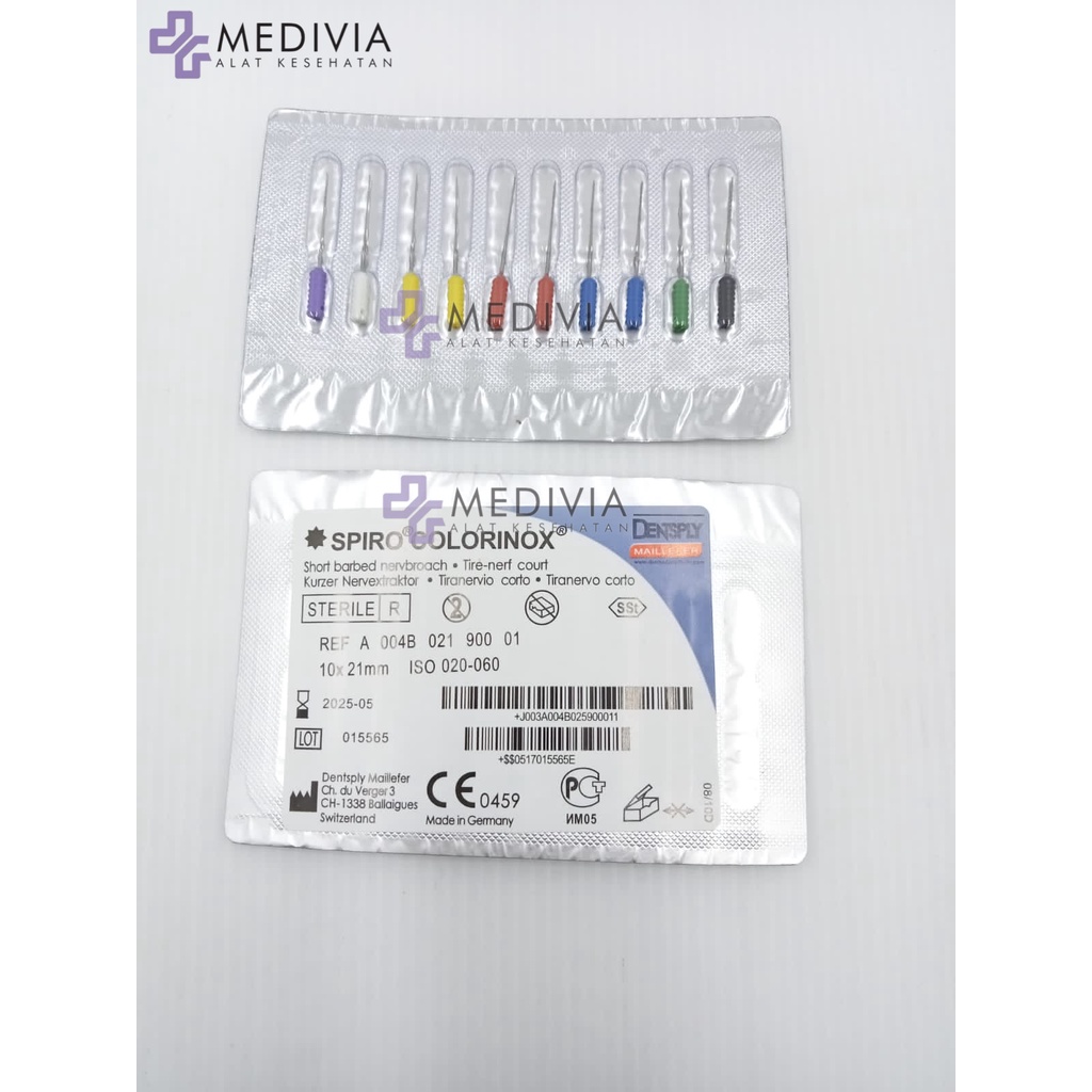 Jual BARBER BROACH DENTSPLY / JARUM EKSTIRPASI DENTSPLY / DENTAL ENDO