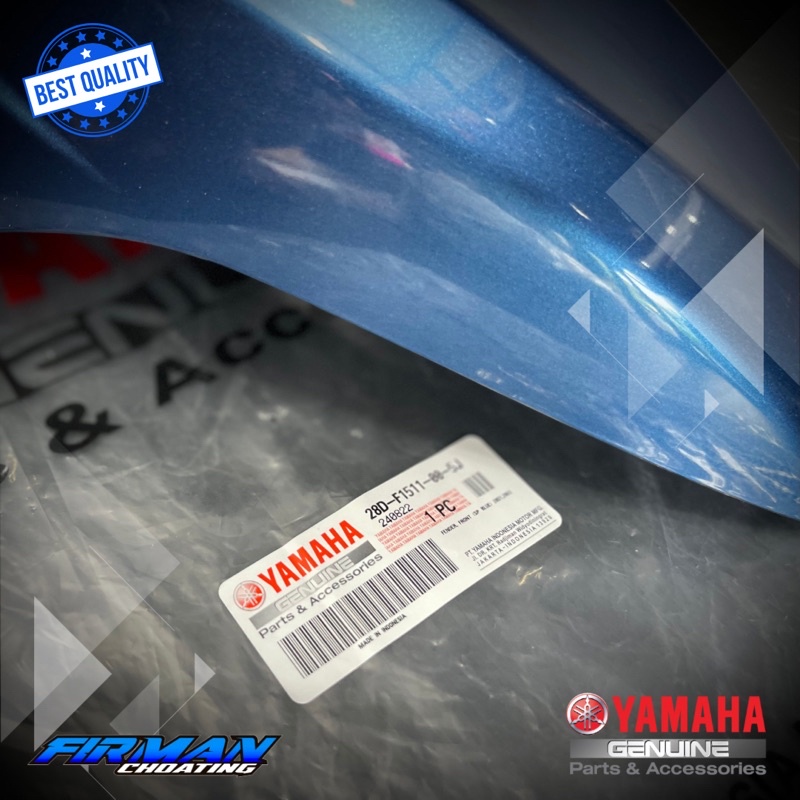 SPAKBOR DEPAN MIO SMILE BIRU MC