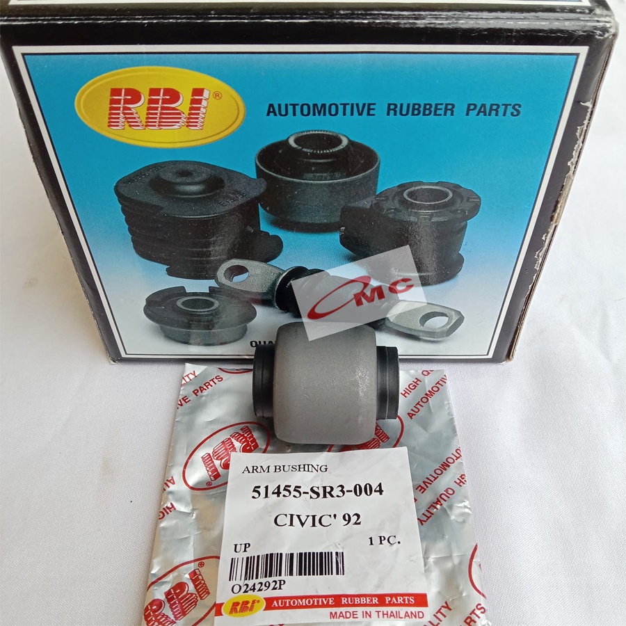 Karet Bushing Sayap Depan Atas Civic Estilo Ferio Genio 51455-SR3-004-RBI