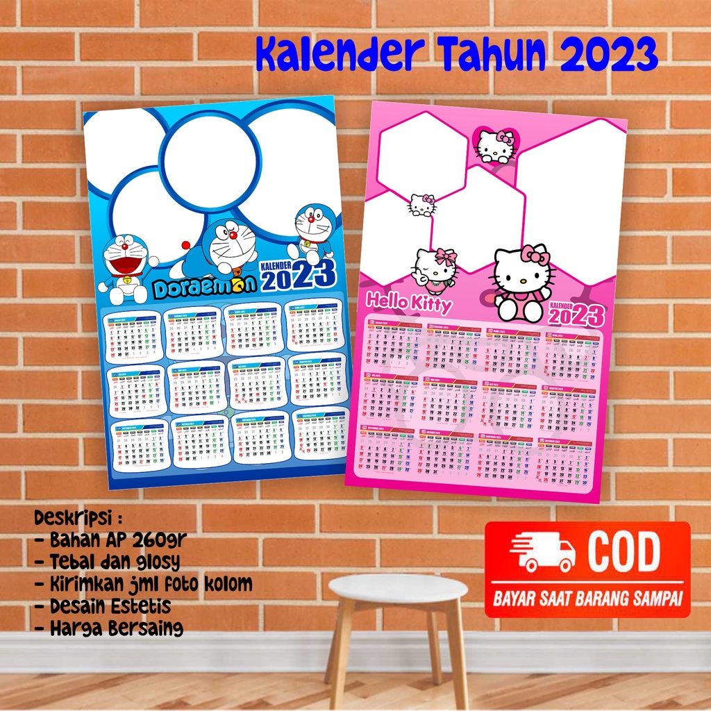 

Kalender 2023 karakter anak