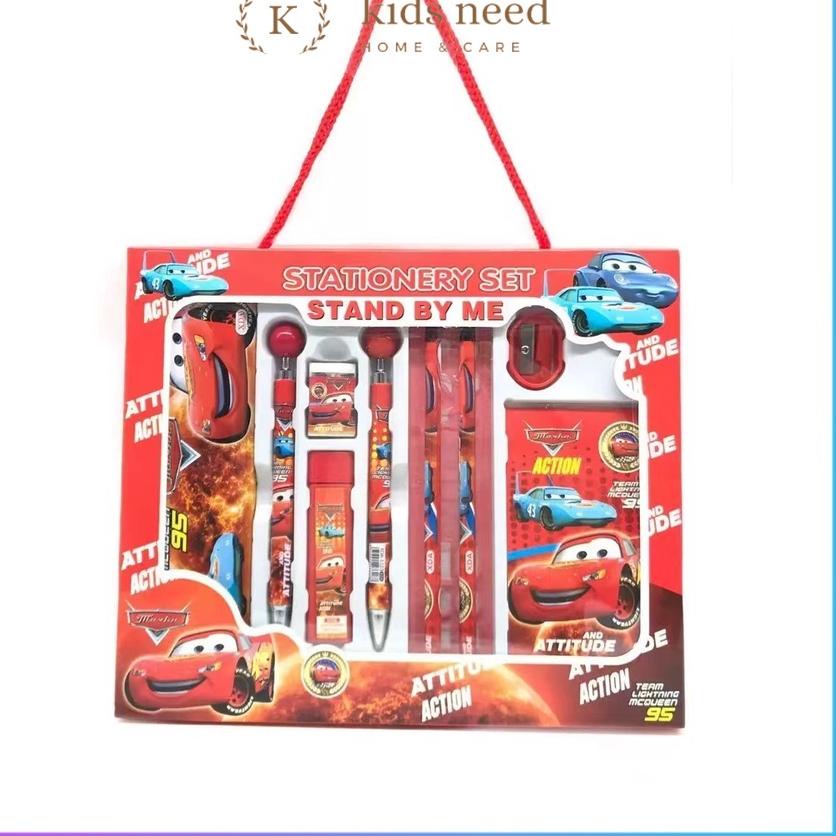 

jt✻Murah➴ Paket alat tulis 10 in1 / Alat tulis set karakter / Stationery set Lucu Hadiah Z98 ➴