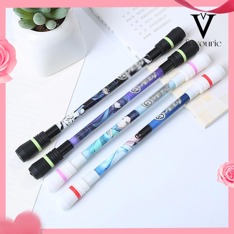 CODSpinning Pen Murah LED Rotating Gaming Pen Oily Luminous Pen Balance Pen Fleksibel Untuk Pemula Berputar-FA