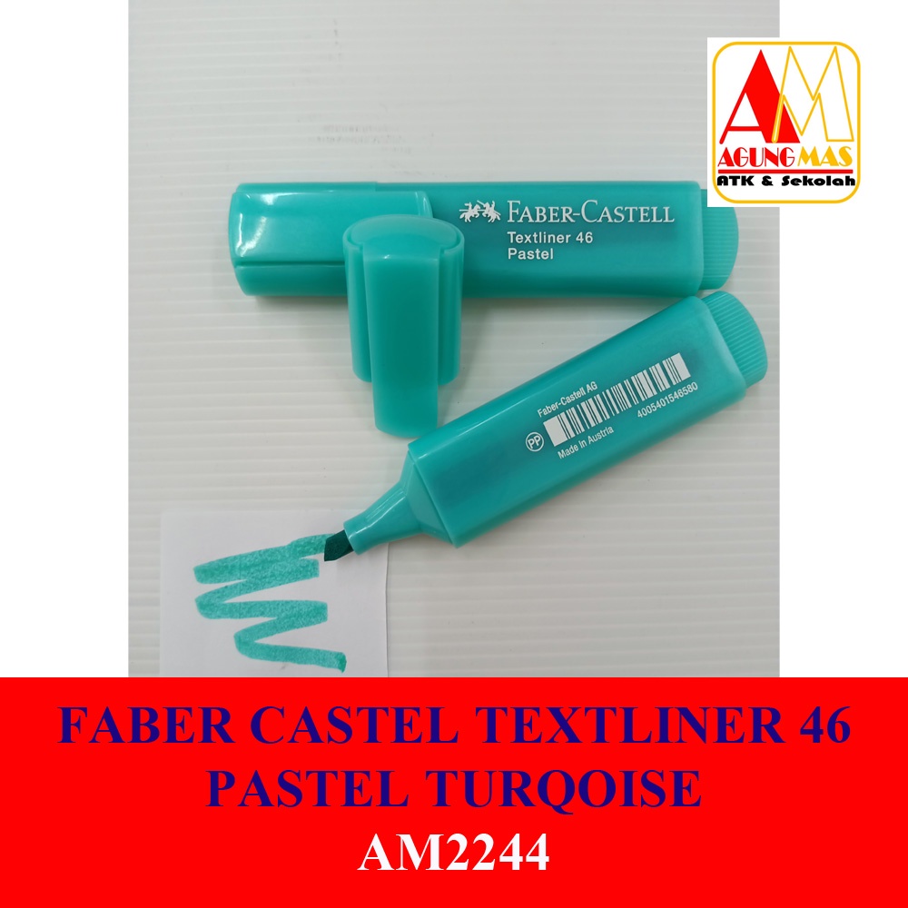 

FABER CASTEL TEXTLINER 46 PASTEL TURQOISE