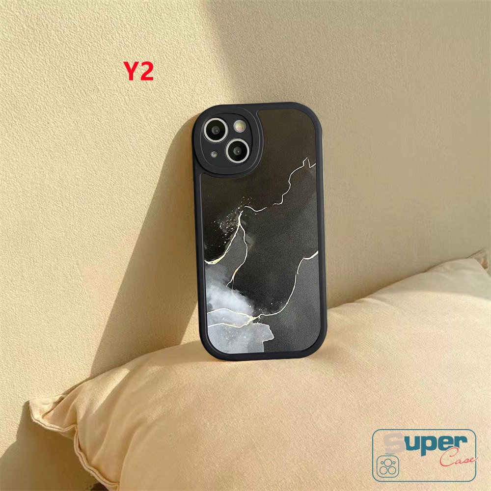 Casing Untuk Realme C53 C21Y C30 C31 C55 C25 C15 C35 C12 C17 C25Y C21 C3 C20A C20 C11 C25s Gt8 6i 6s 5s 5 8i 7i 5 8 10 Pro+5i 9i 6lembut Tpu Art Abstrak Case Motif Cat Air