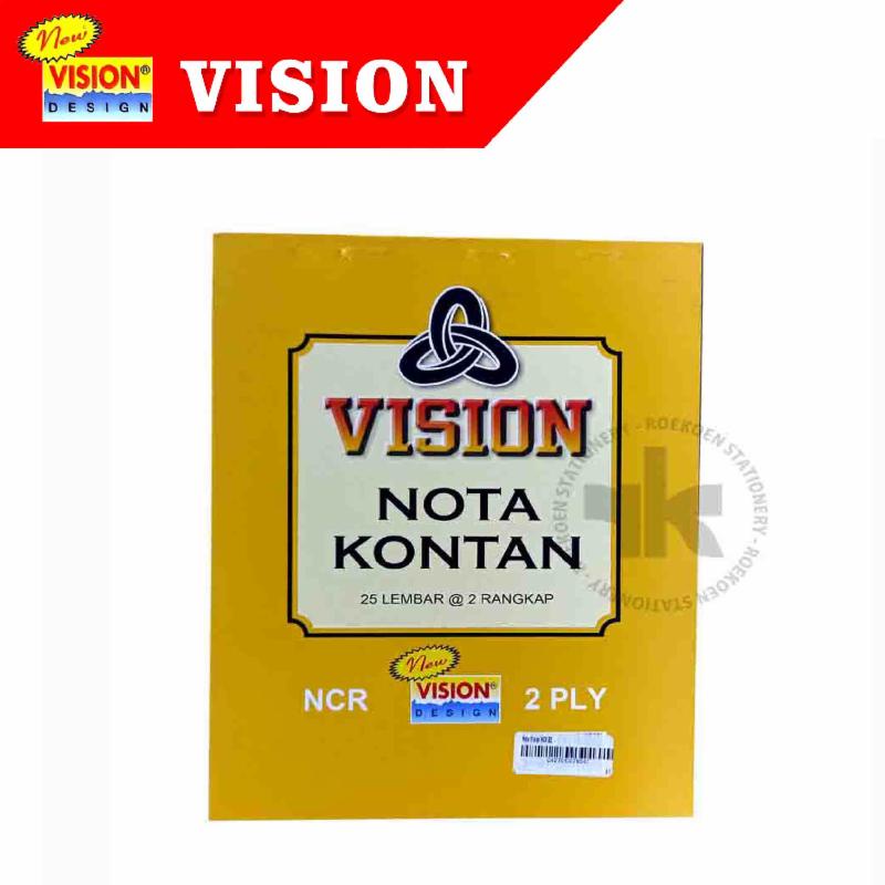 

Vision Nota Besar - B2 NCR 2Ply 55gsm 160x210mm (25 set)