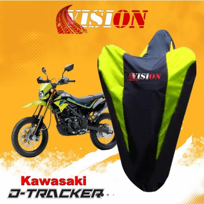 COVER MOTOR VISION D-TRACKER OUTDOOR TIDAK LUNTUR &amp; WATERPROOF