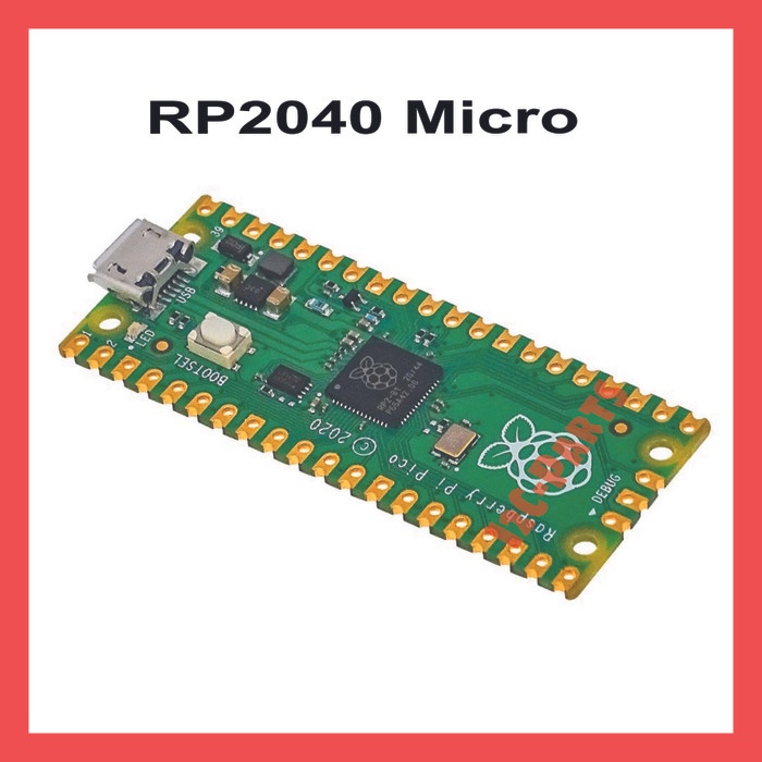 Raspberry Pi Pico RP2040 Micropython Micro USB Non Solder RP 2040 ARM