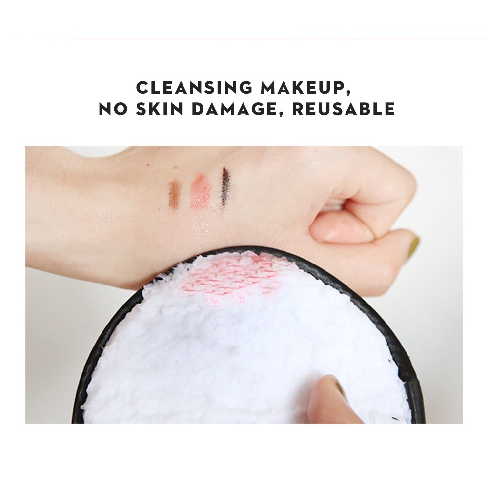 MAANGE Makeup Remover Pad Puff Penghilang Pembersih Wajah | Pengiriman Cepat Makeup Alat Lengkap Penghilang Pembersih Wa