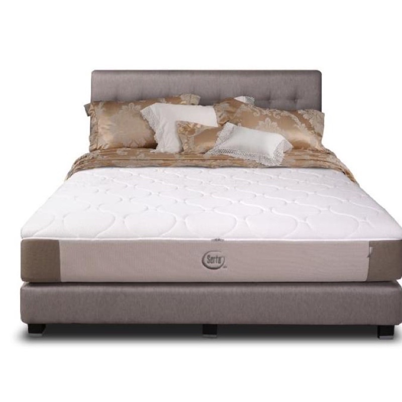 Preloved Headboard SERTA KING KOIL original 180x200 dijual hanya sandaran saja kasur divan tidak ter