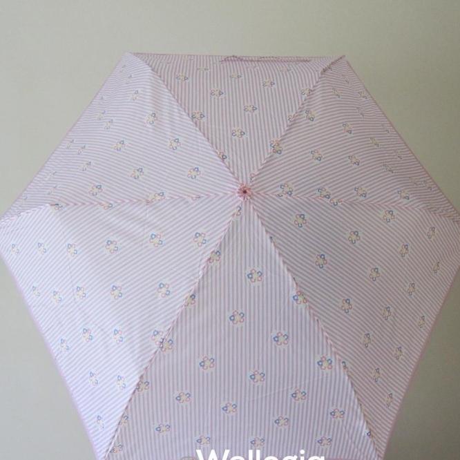 Payung Lipat Uv 90% Ori Jepang Waterfront - Ringan Kain Cantik -