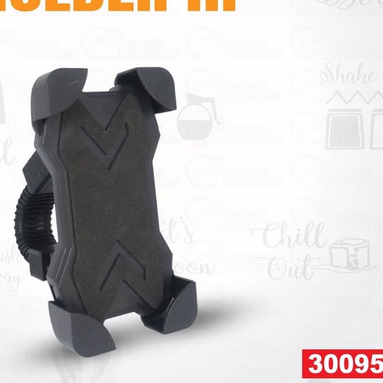 せ Holder Tatakan Hp Sepeda motor / Tatakan Handphone Holder kaca spion sepeda motor 30095 ➧