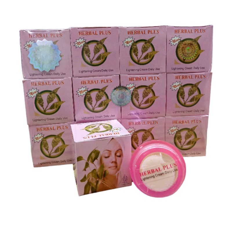 Cream herbal plus original Bpom lusinan