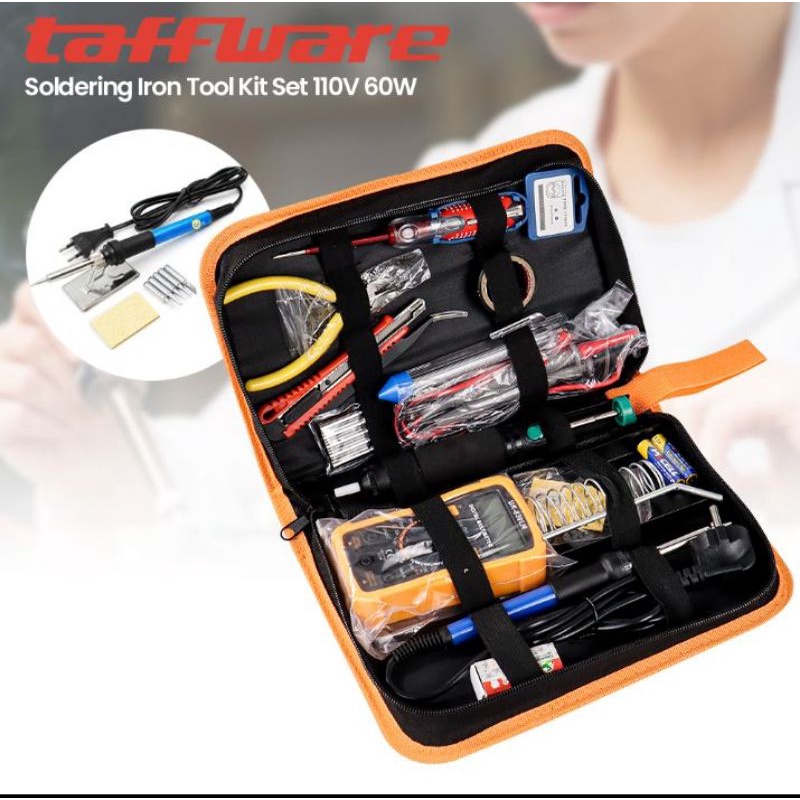 Taffware Soldering Iron Tool Kit Set 110V 60W - 933