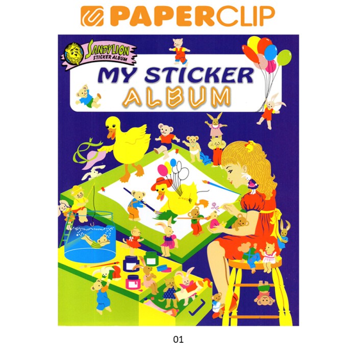 

Stiker Album Stiker Sandylion Besar