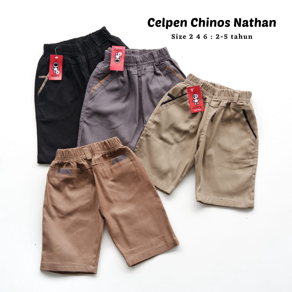 Celana Pendek Celpen Short Pants Pant Katun Harian Chinos Chino Anak Laki Cowok 1 - 7 Tahun PROMO