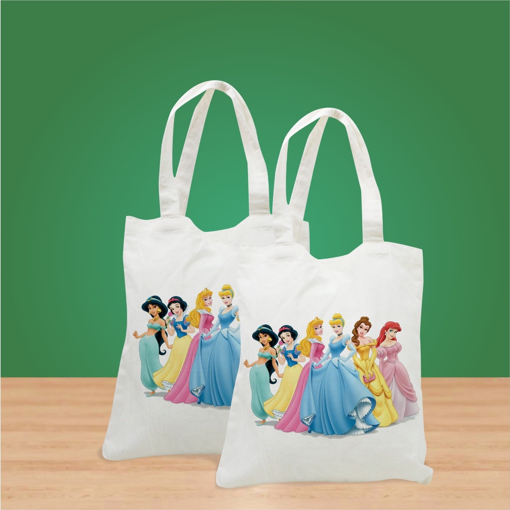 [READY STOK] TOTEBAG PEREKAT 25X30 TEMA PRINCES/RELA CRAFT