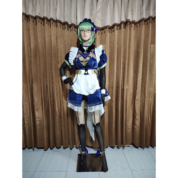Rental kostum cosplay Sucrose maid