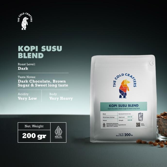 

[BISA COD] Kopi Susu Blend Arabica 20% Robusta 80% Roasted Coffee Beans Biji