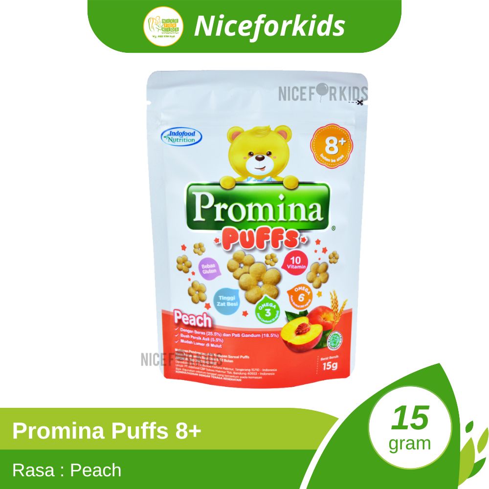 Promina Puff Snack Anak Aneka Rasa dari Promina Puffs Untuk Camilan Cemilan Bayi