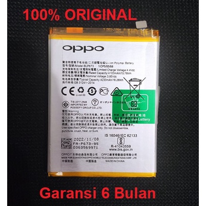 Baterai Battery OPPO A5 A7 A3S A5S Realme 2 Realme C1 BLP673 Original100%