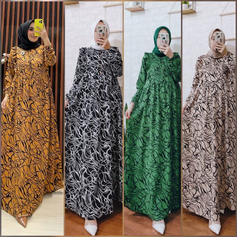 SALE GAMIS || GAMIS SYAKILA || GAMIS CERUTY LADY || GAMIS TORI BURCH || GAMIS CRINGKEL. BY RIZQIA CO