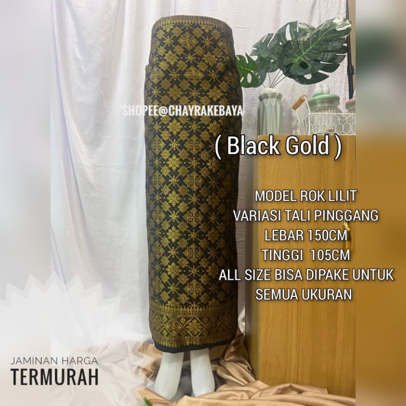 Rok songket / Rok lilit / Songket jadi / songket tinggal pake / Rok songket