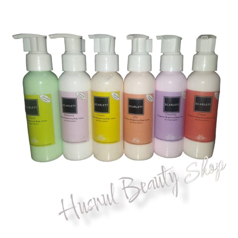 SCARLETT BODY LOTION UKURAN MINI TESTER 30Ml | 60ML | 100ML | IMUT