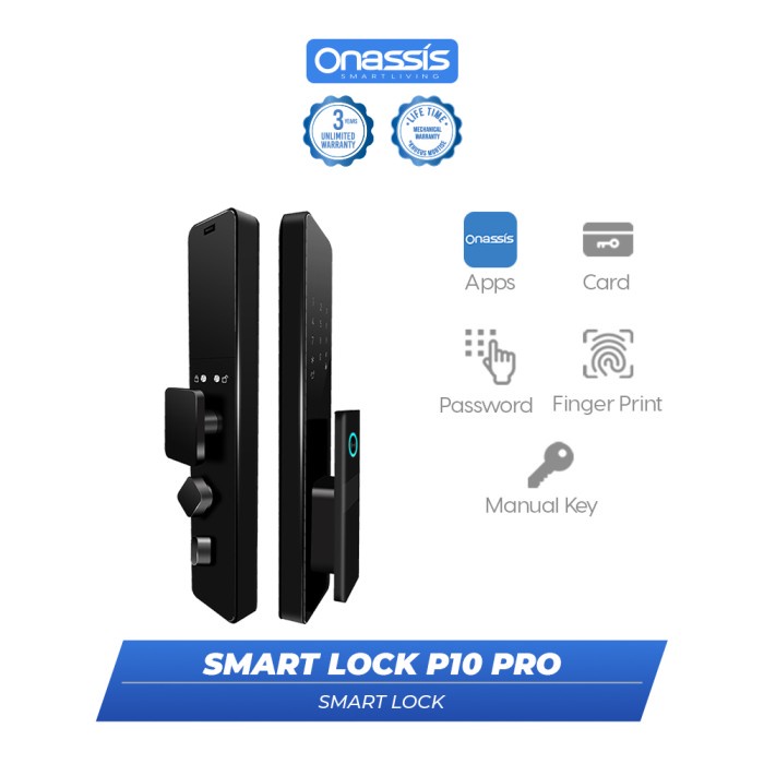 ONASSIS SMART LOCK P10 PRO WIFI