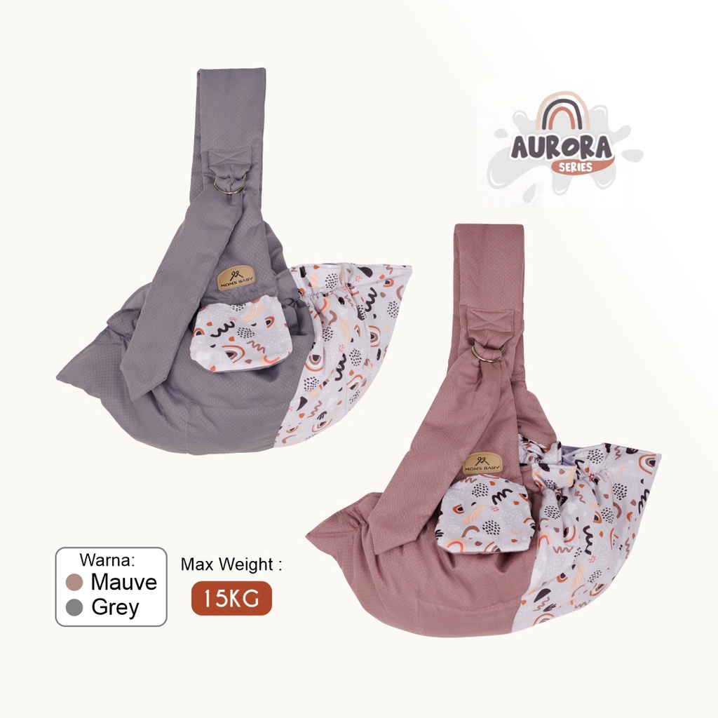 Moms Baby Gendongan Samping Aurora Series-IVA