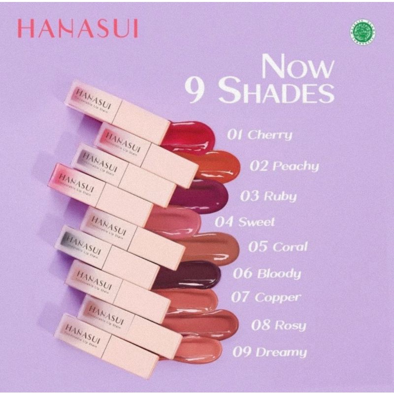 Hanasui Tindorable Lip Stain - Lip Tint