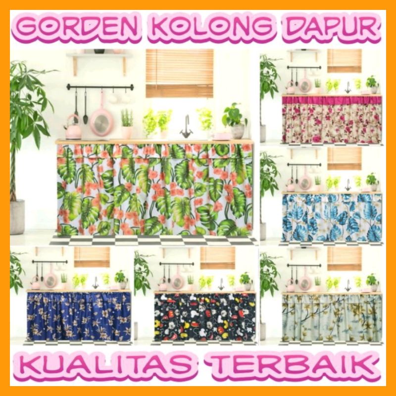 [COD] GORDEN KOLONG DAPUR BUNGA HORDENG