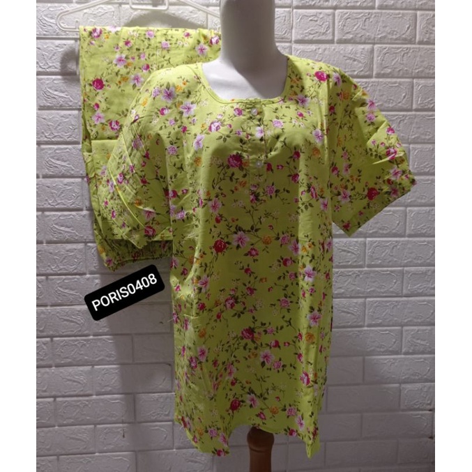 Baju Tidur HOKI SHEILA CPXXL Jumbo katun (fantasy flower)